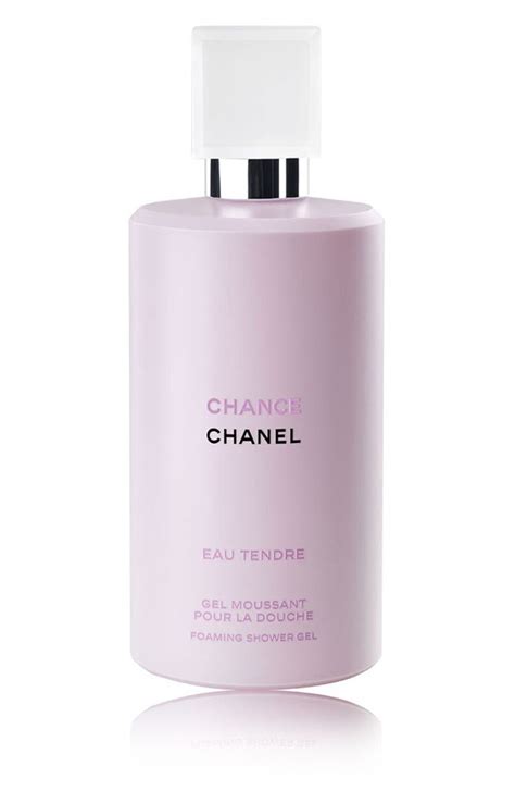 chanel chance tendre shower gel.